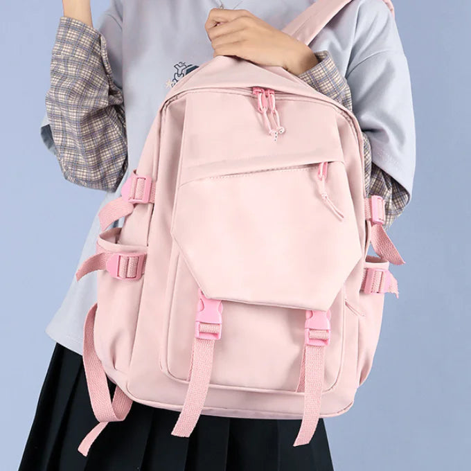 Fashionable Women's Large-Capacity Backpack for Students
