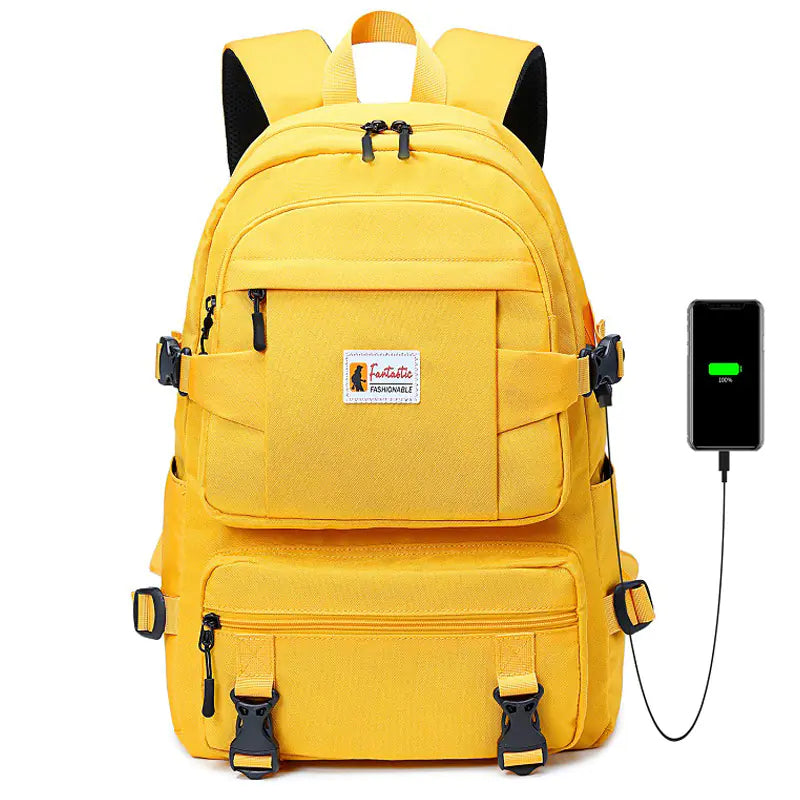 Trendy Waterproof Backpack for Couples and Students