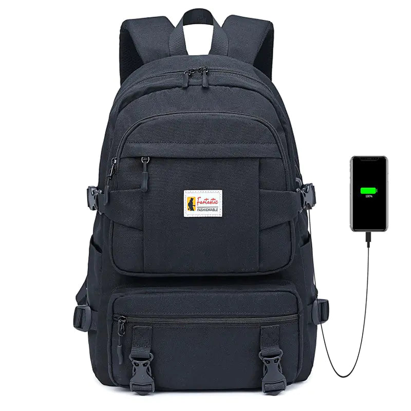 Trendy Waterproof Backpack for Couples and Students