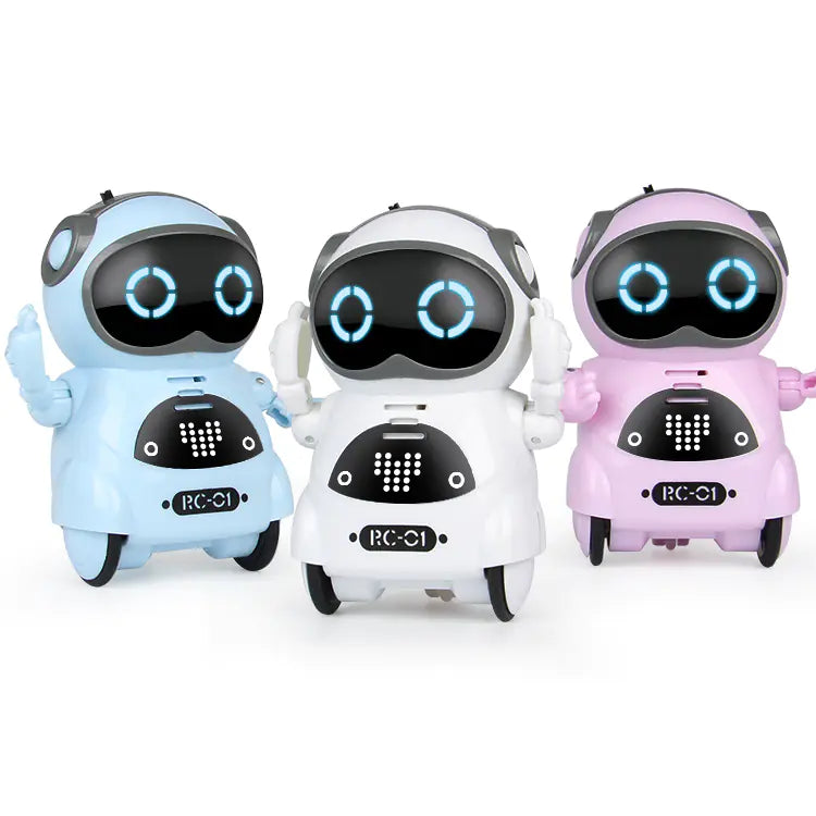 Pocket Robot Toy - Mini Educational Toy for Kids