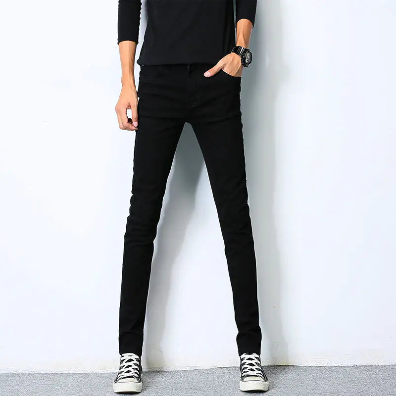 Men's Trendy Slim Fit Stretch Korean Style Jeans