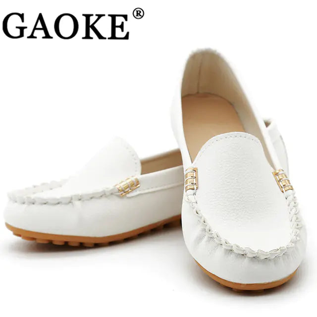 Soft Round Toe Casual Slip-On Flat Loafers Shoes