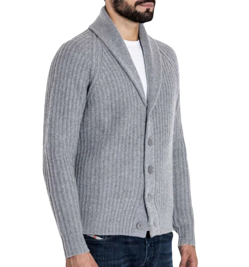 Men's Knitted Sweater Long Sleeve Cardigan